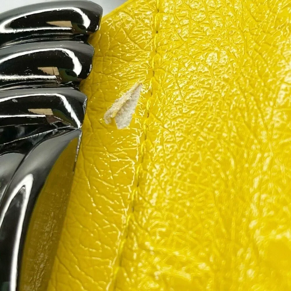 Special Rich Yellow Stretch Metal Buckle Belt Size Small S